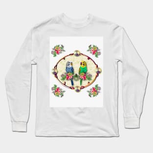 Budgerigars aka Parakeets Long Sleeve T-Shirt